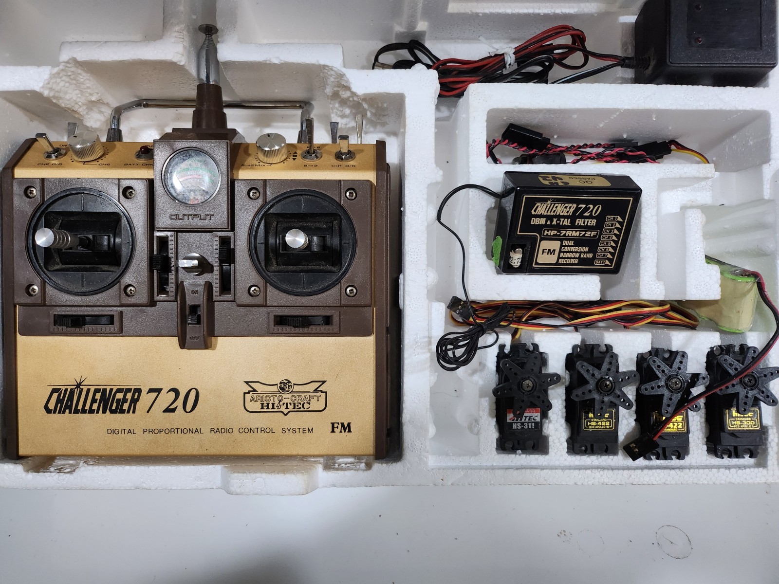 Hitec challenger 720 system