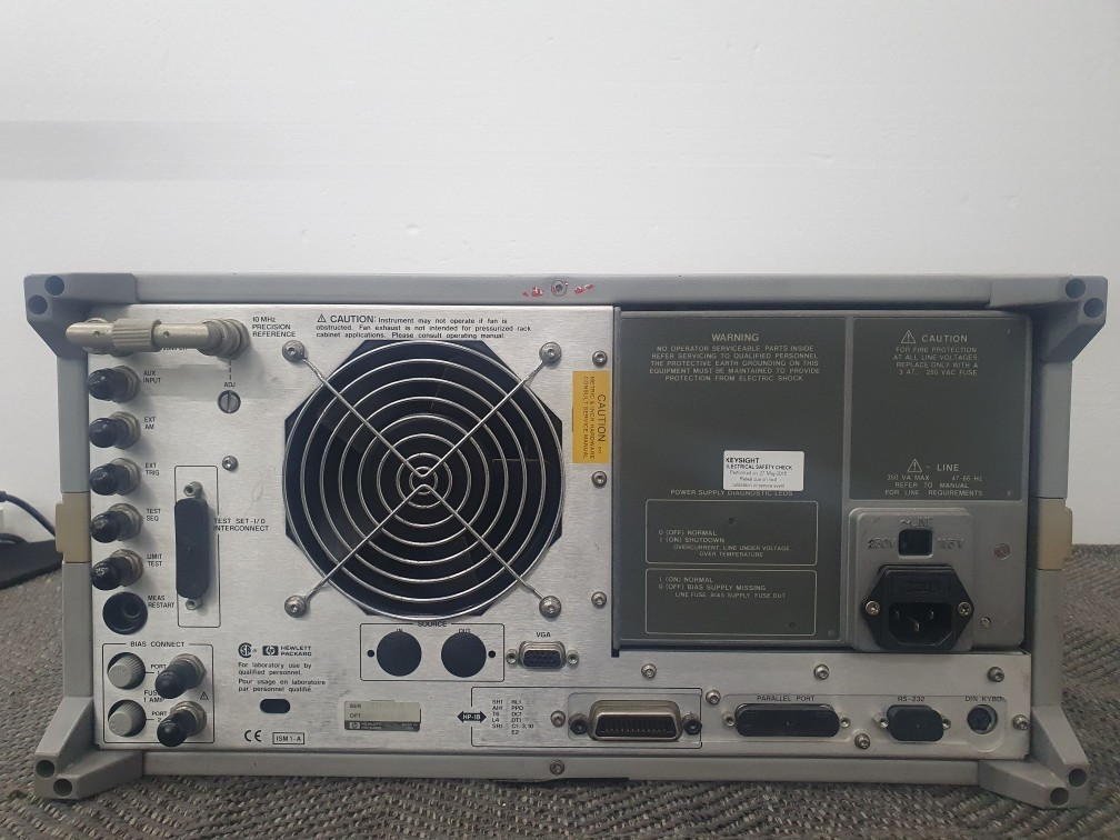 HP 8753E Network Analyzer, 30 kHz - 6 GHz, Opt 006/010/1D5