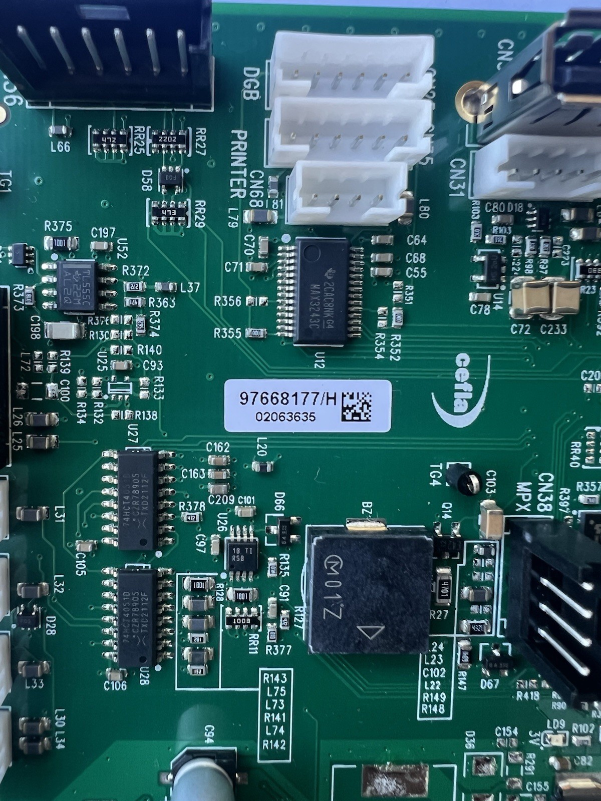 SCICAN Bravo 17 DENTAL STERILIZER Main Board