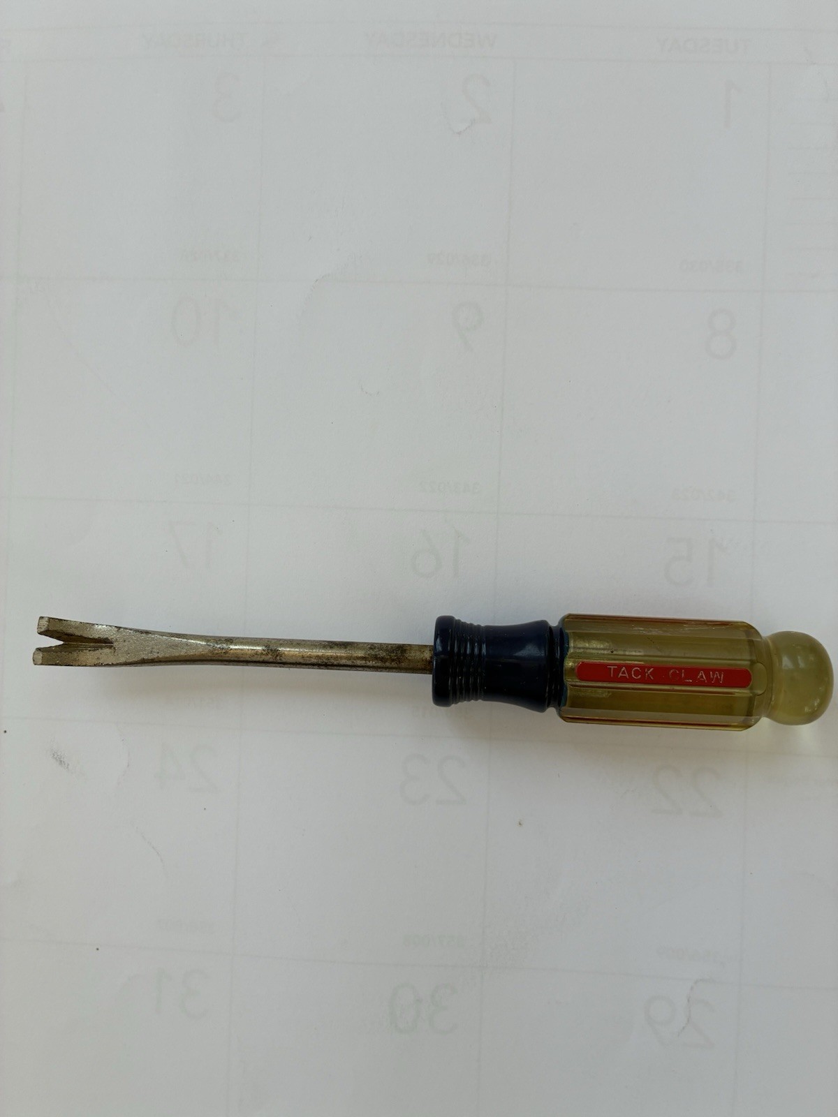 Very Rare Craftsman 7.25” Claw Tack Tool Model # 38012 Excellent Original Cond