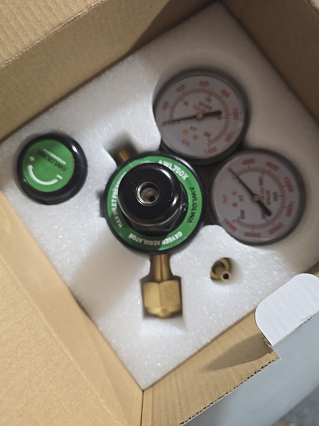 Oxygen Regulator Welding Gas Gauges - CGA-540  - LDP