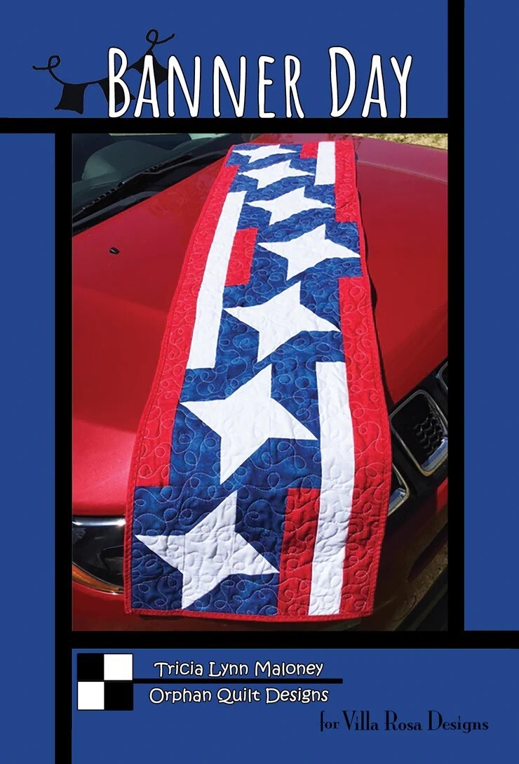 Banner Day Table Runner Pattern