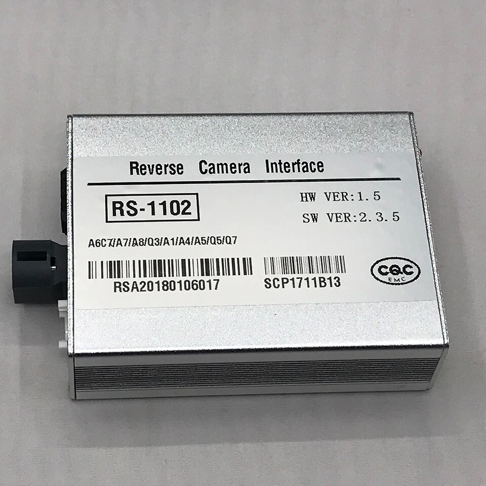 Reverse Camera Solution For Audi A4 MMI 3G Rear View Camera Interface Improved