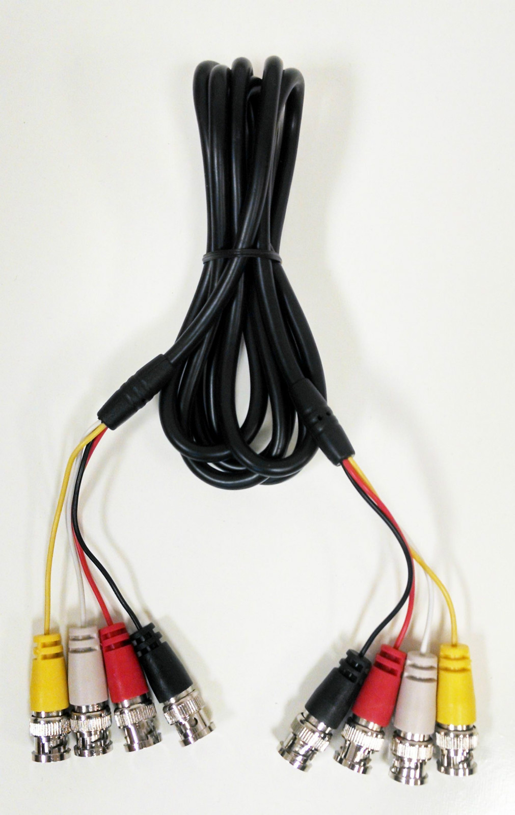 6ft 4 BNC Male  to 4 BNC Male Extension Cable for Video WC414-200