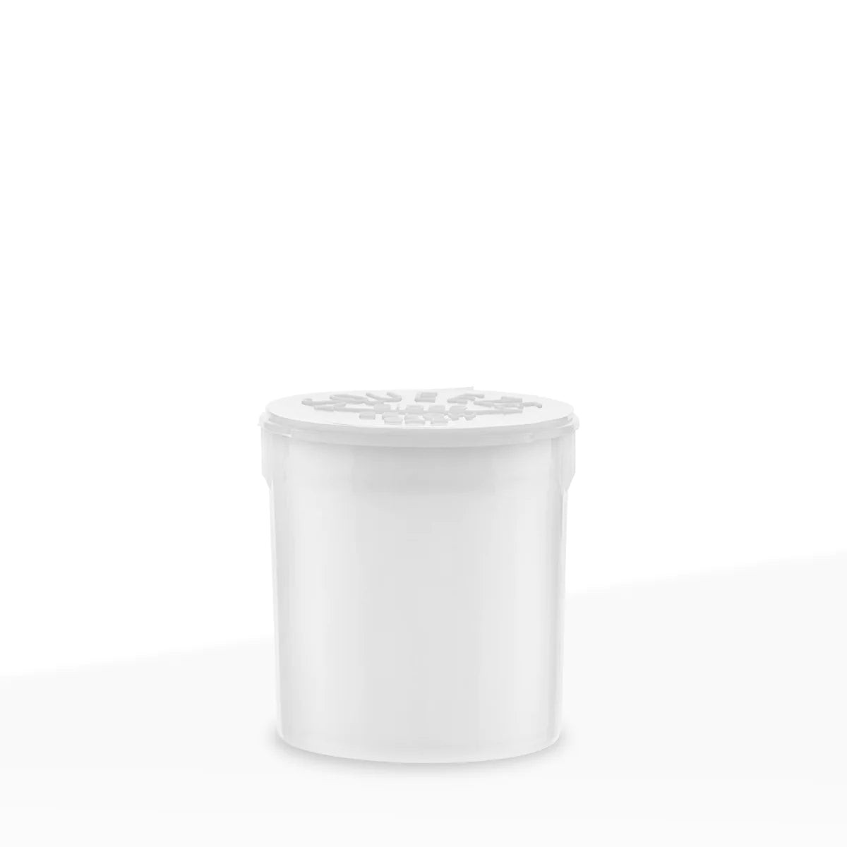 25 Pack White Hinged Lid Storage Vials 6 Dram Multi-Use Herb Containers Bulk