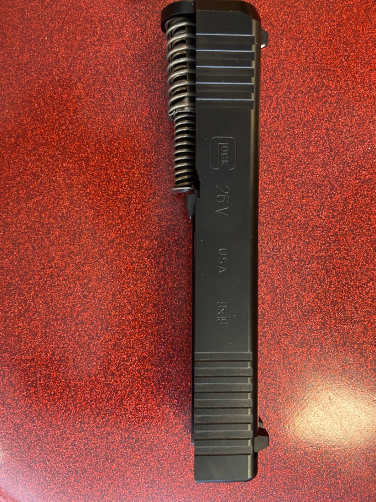Glock 26 9mm Complete OEM Slide Assembly - G26 Gen V - CA OK -  #2