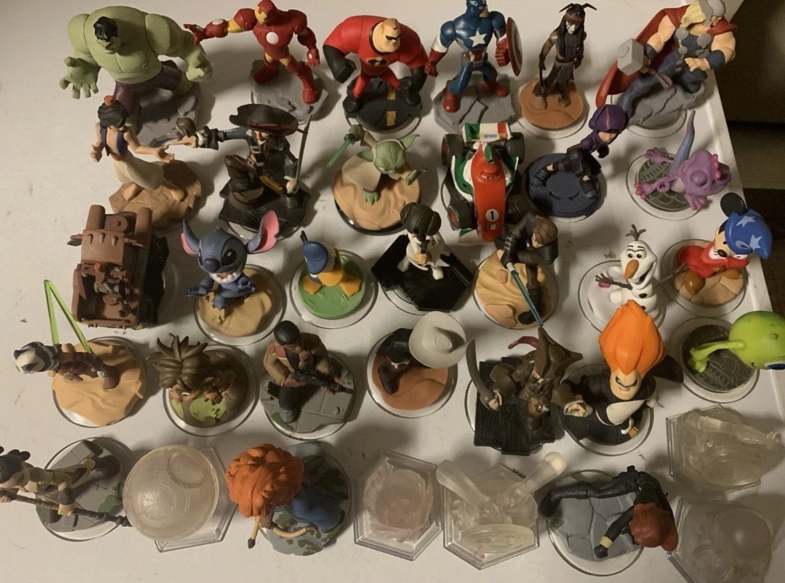 Disney Infinity COMPLETE YOUR COLLECTION $4.99 ship plus $1 each additional