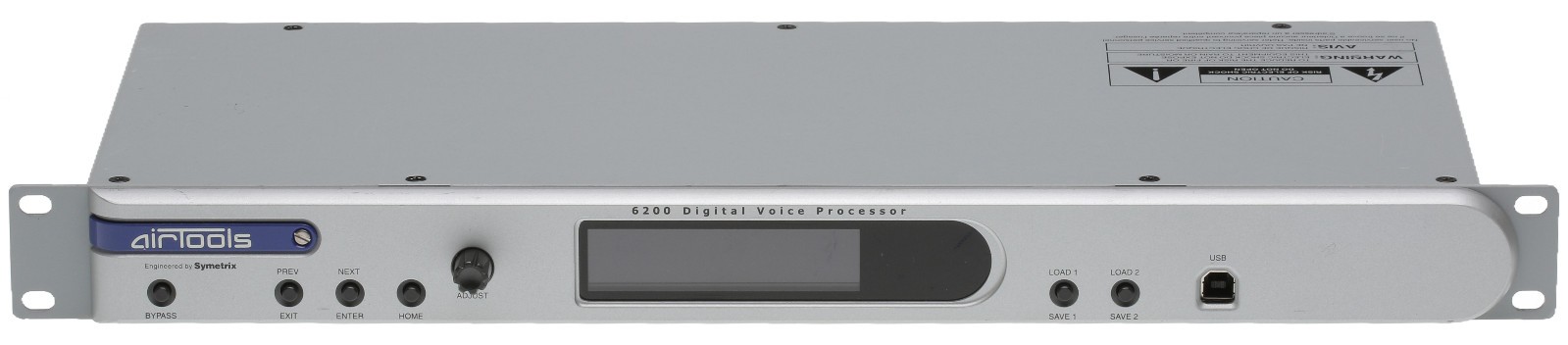 Airtools Symetrix 6200 Digital Mic Preamplifier Voice Speech Processor Voiceover