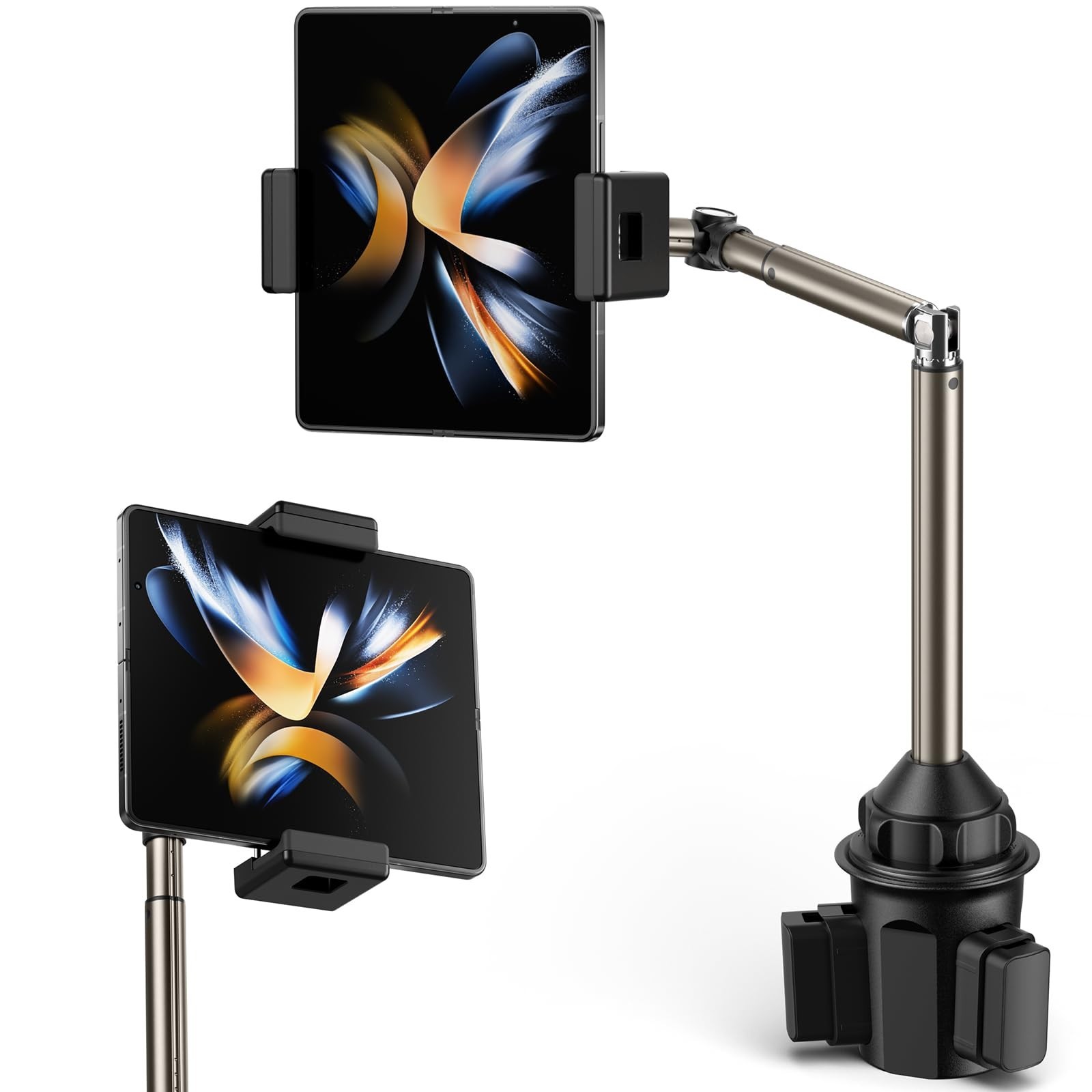 JSAUX Cup Holder Universal Mount for Foldable Phone, Car Truck Cradle Compati...