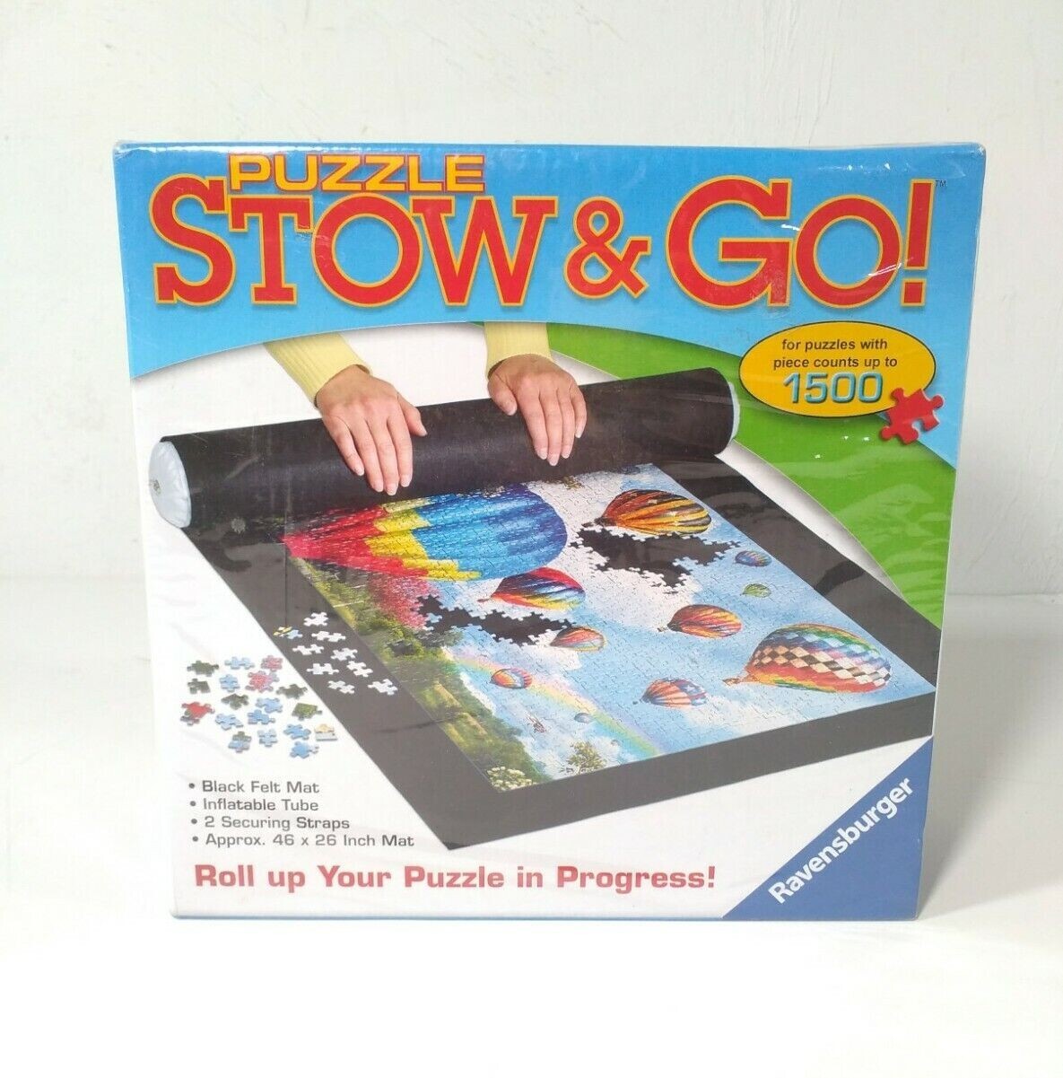 STOW & GO Jigsaw Puzzle Tube for Easy Storage NEW in Box Ravensburger