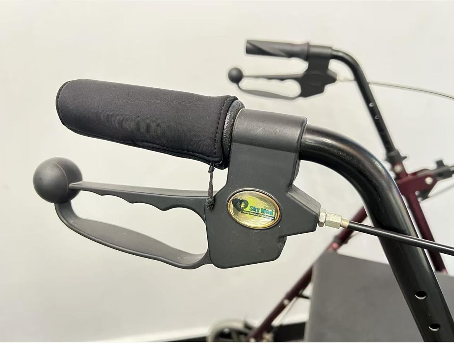 Universal Rollator Soft Cushion Padded Handle Covers, Moisture Wicking, Comfo...