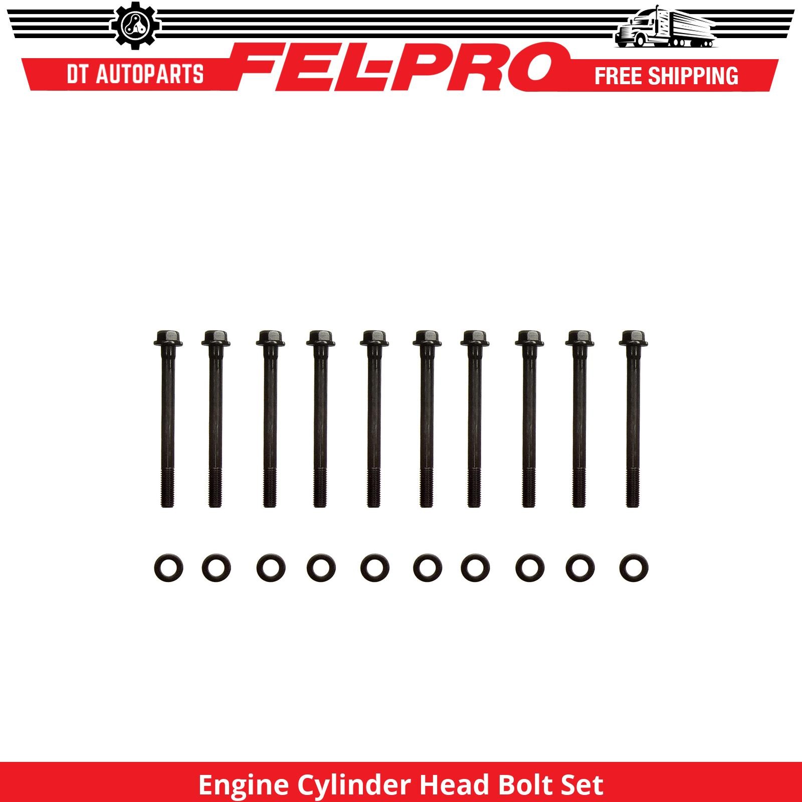 For 1987-1988 Nissan Pathfinder 2.4L L4 Engine Cylinder Head Bolt Set Fel-Pro