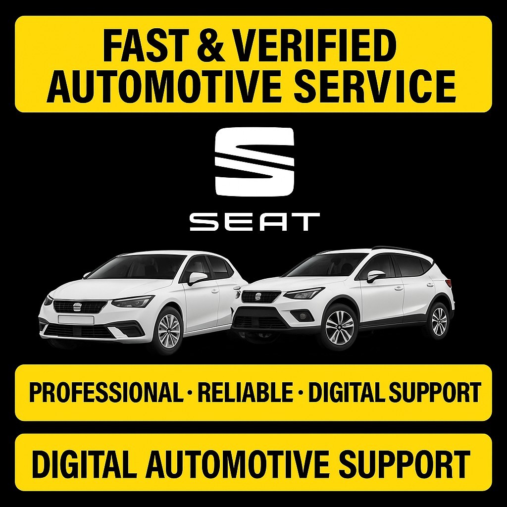 ✅ SEAT Ibiza Leon Radio Code PIN – Fast Unlock Service OEM Factory