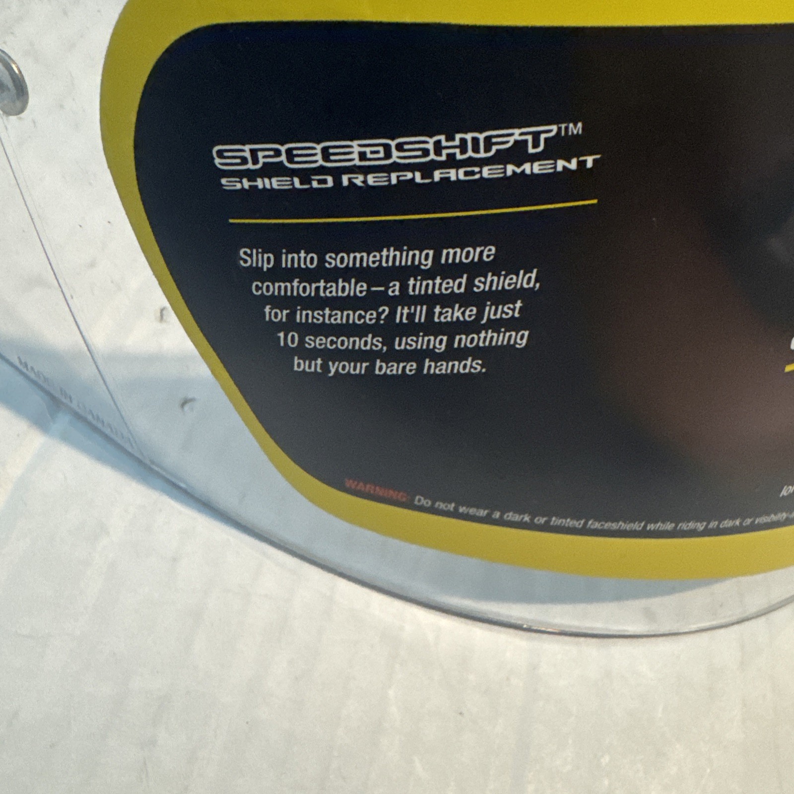 Speedshift Shield Replacement Octane Black XL