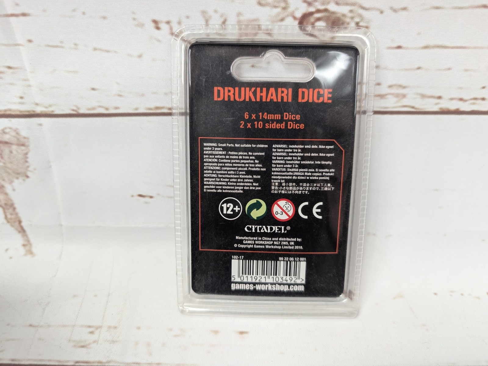 Warhammer 40k Kill Team Drukhari Dice GW New Sealed Dark Eldar