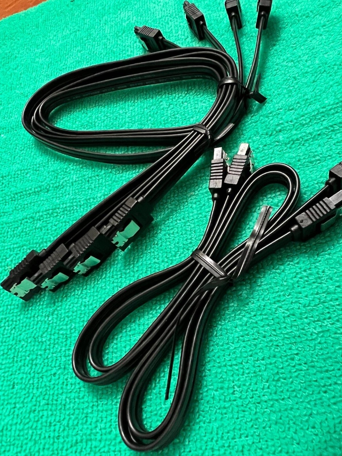 6X ASUS 6G SATA 3 Data Cable (T To T) For Asus ROG STRIX GAMING ,ORIGINAL