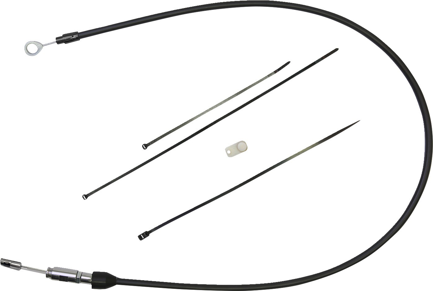 DRAG SPECIALTIES 6323402HE Quick Connect Clutch Cable Upper - 36" - Black/Black