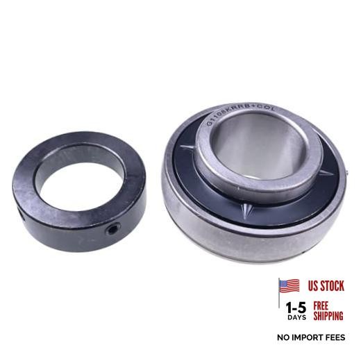 G1108KRRB Insert Bearing 1-1/2" Bore with Collar Relube JD9434 HC208-24 - JD9434