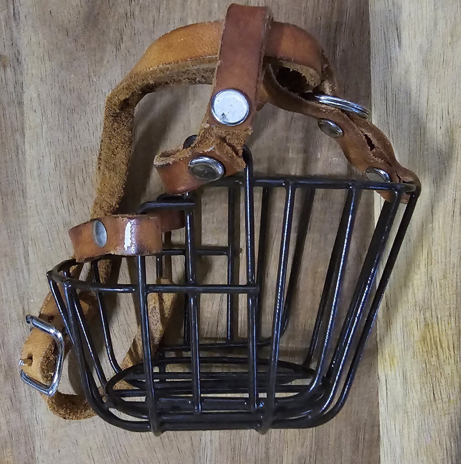 Vintage; Heavy Duty; Dog; Wire & Leaser; Muzzle; Small Dogs; Canine