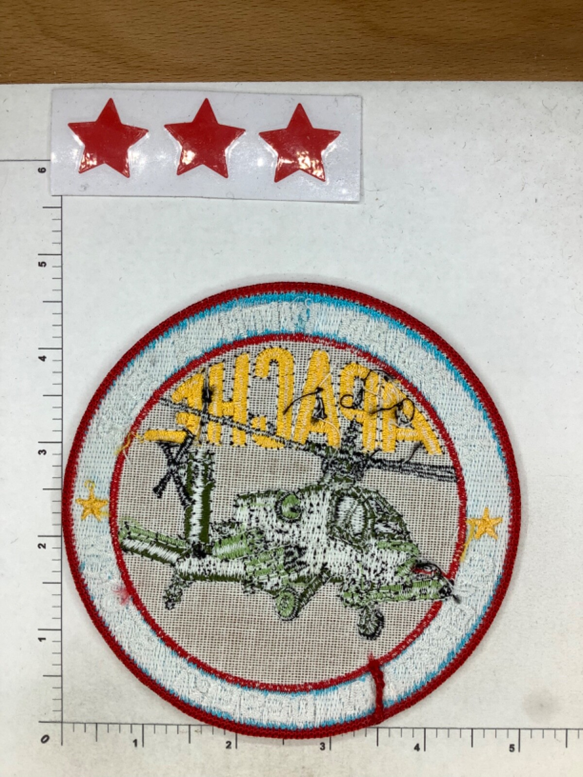 US ARMY OPERATION DESERT STORM APACHE SQUADRON PATCH