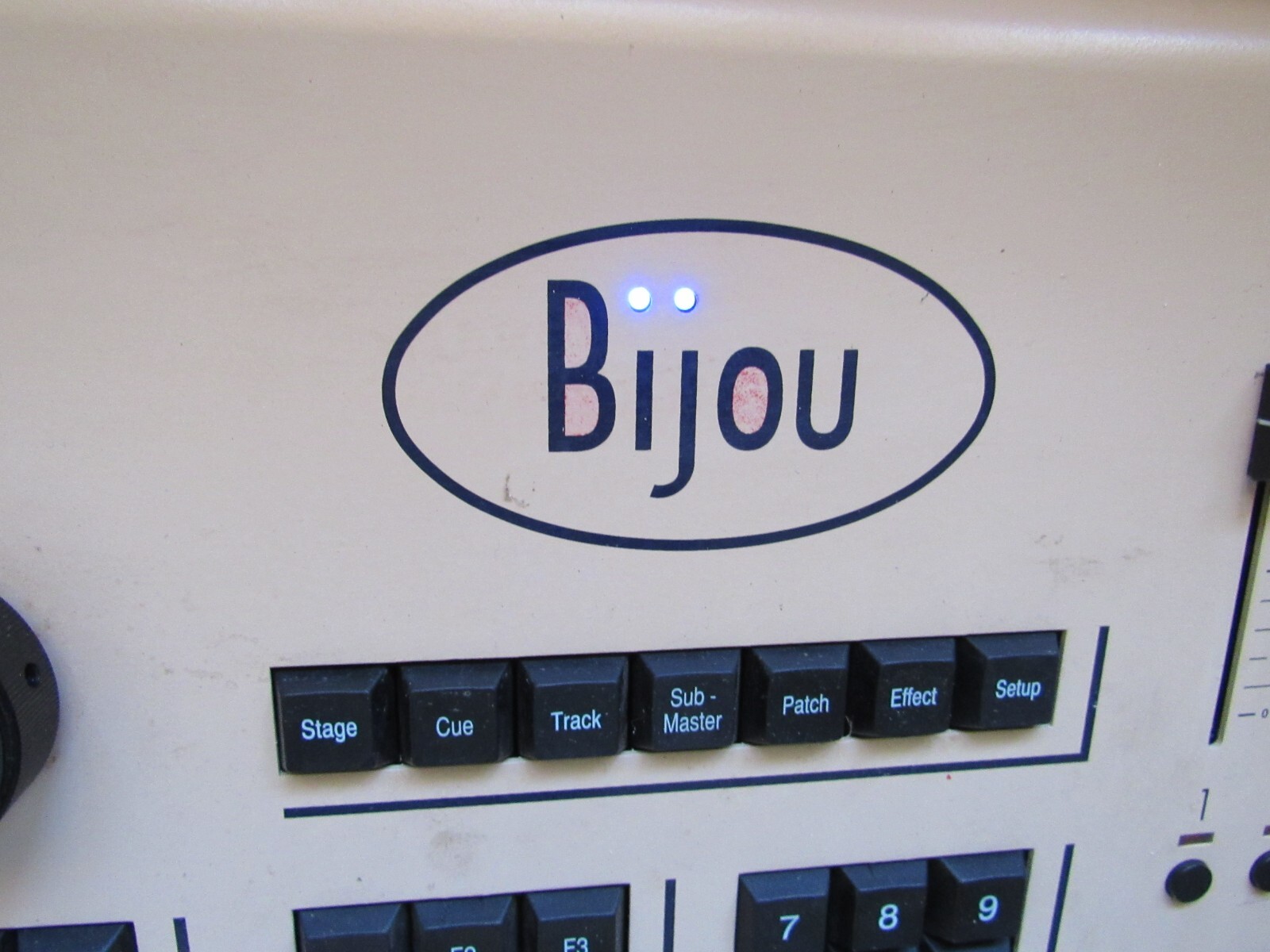Large Bijou Stage Lighting Light Board 24/96 EDI Control Console Vintage