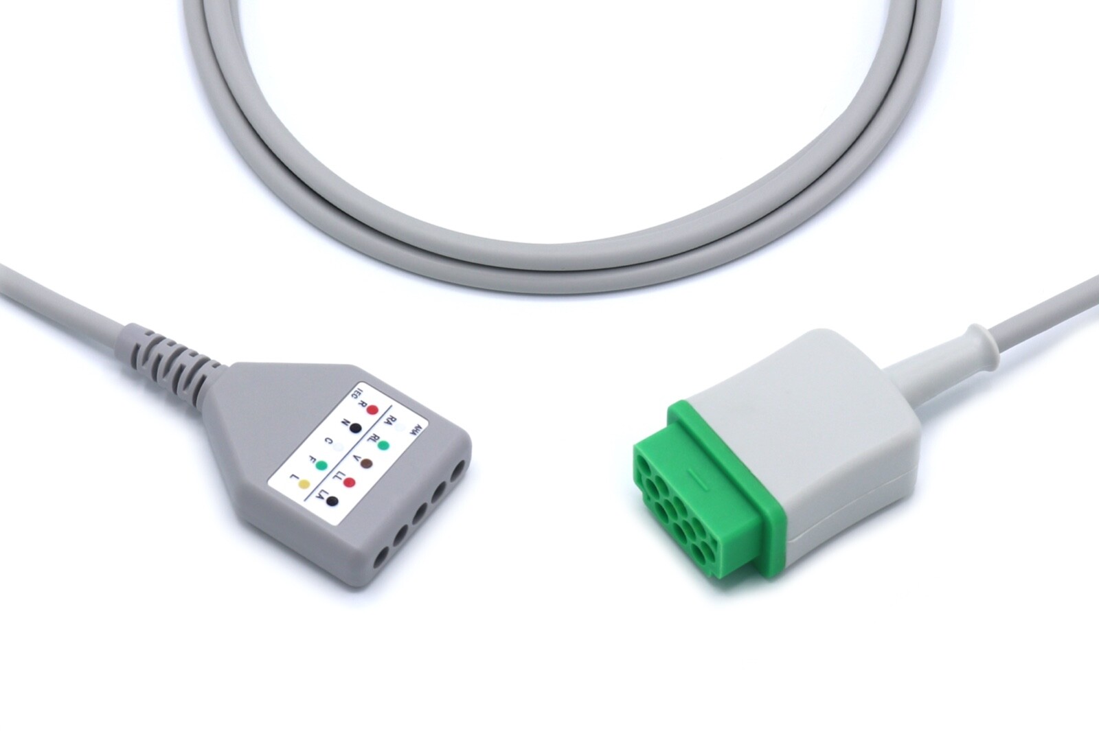 GE Marquette Compatible ECG Trunk Cable 5 Leads - Same Day Shipping