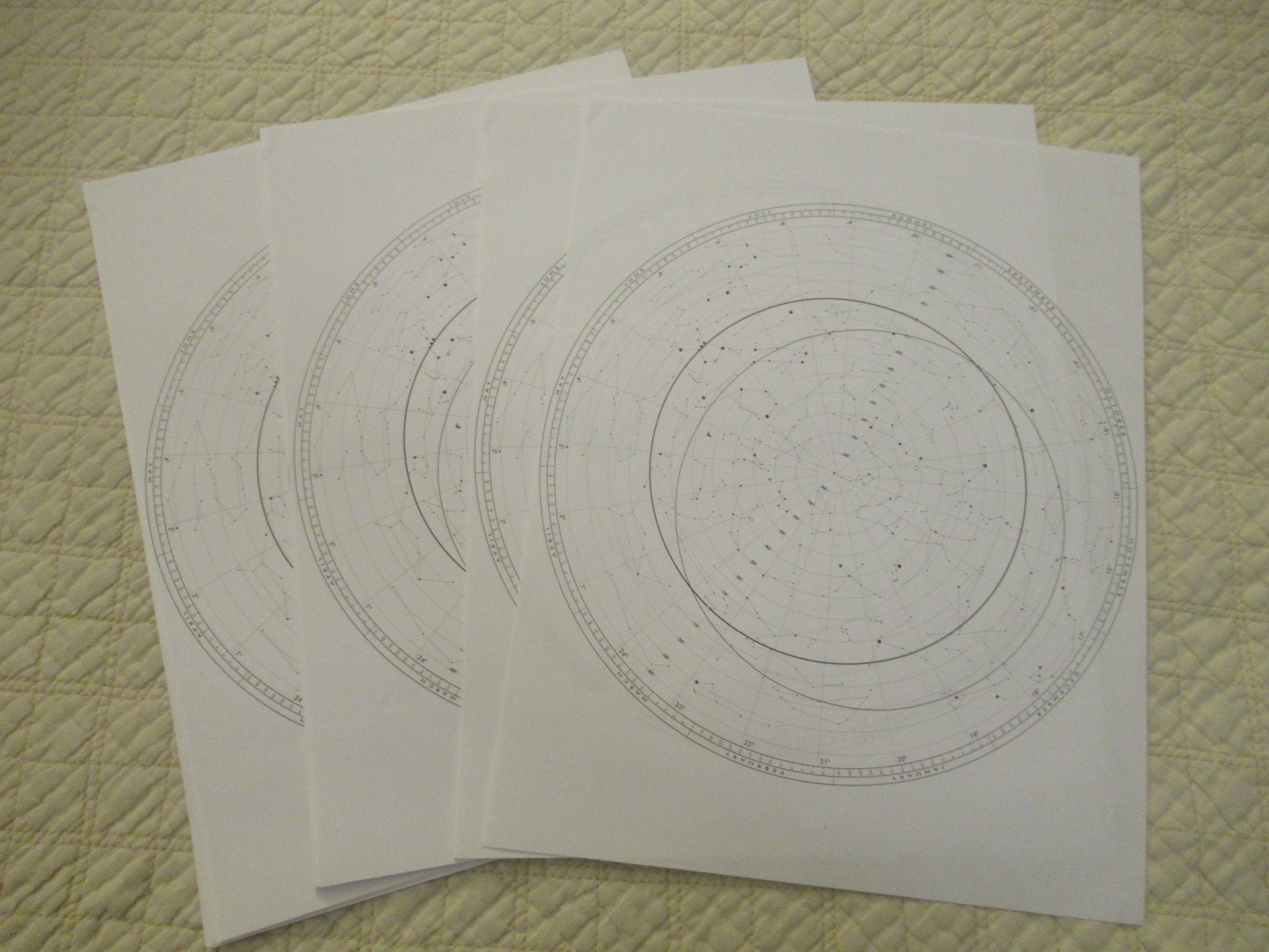 Educational Star-Chart Packet (22 Copies) (11" x 8.5)
