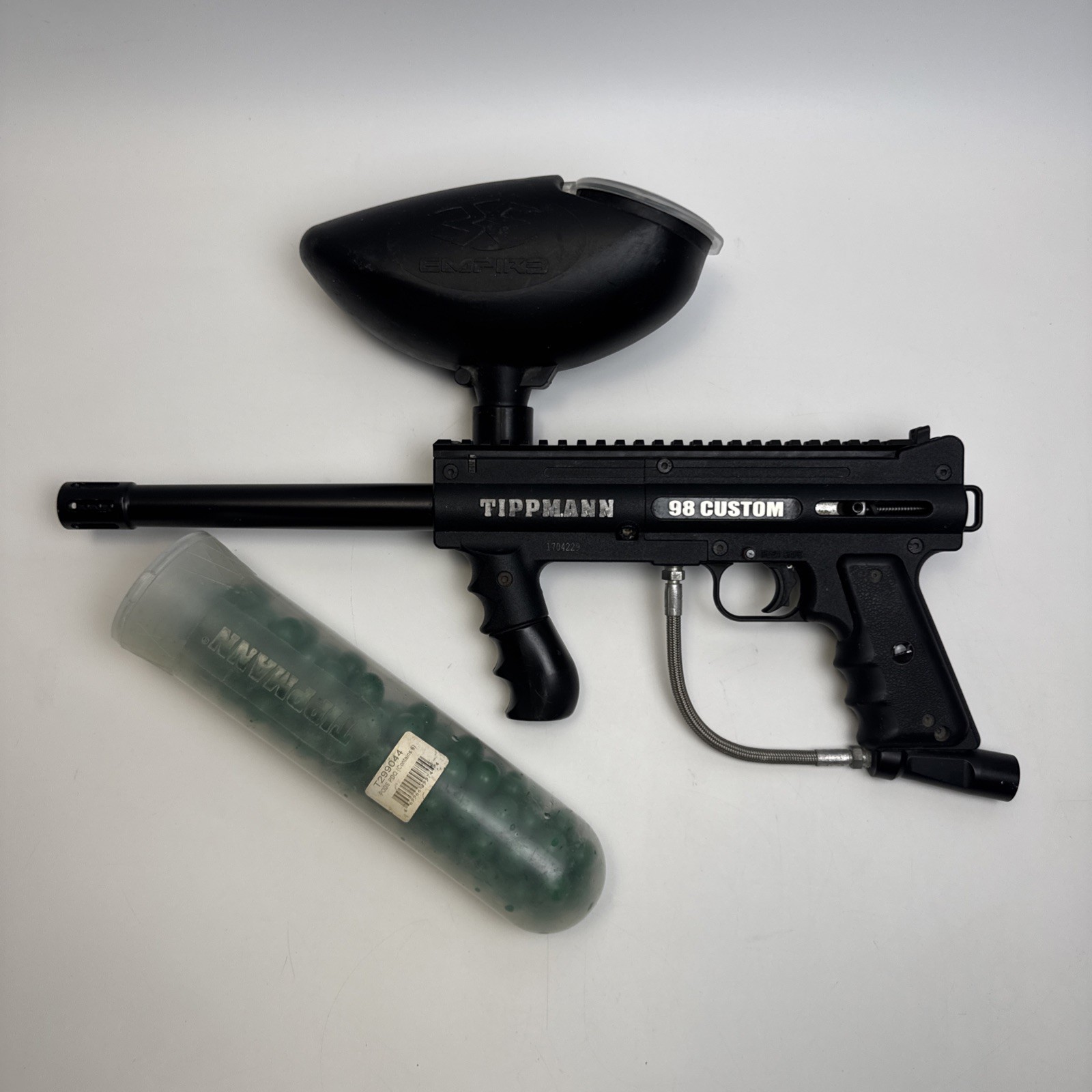 Tippmann 98 Custom Ultra Basic Paintball Marker Plus Pod No Tank Great Condition