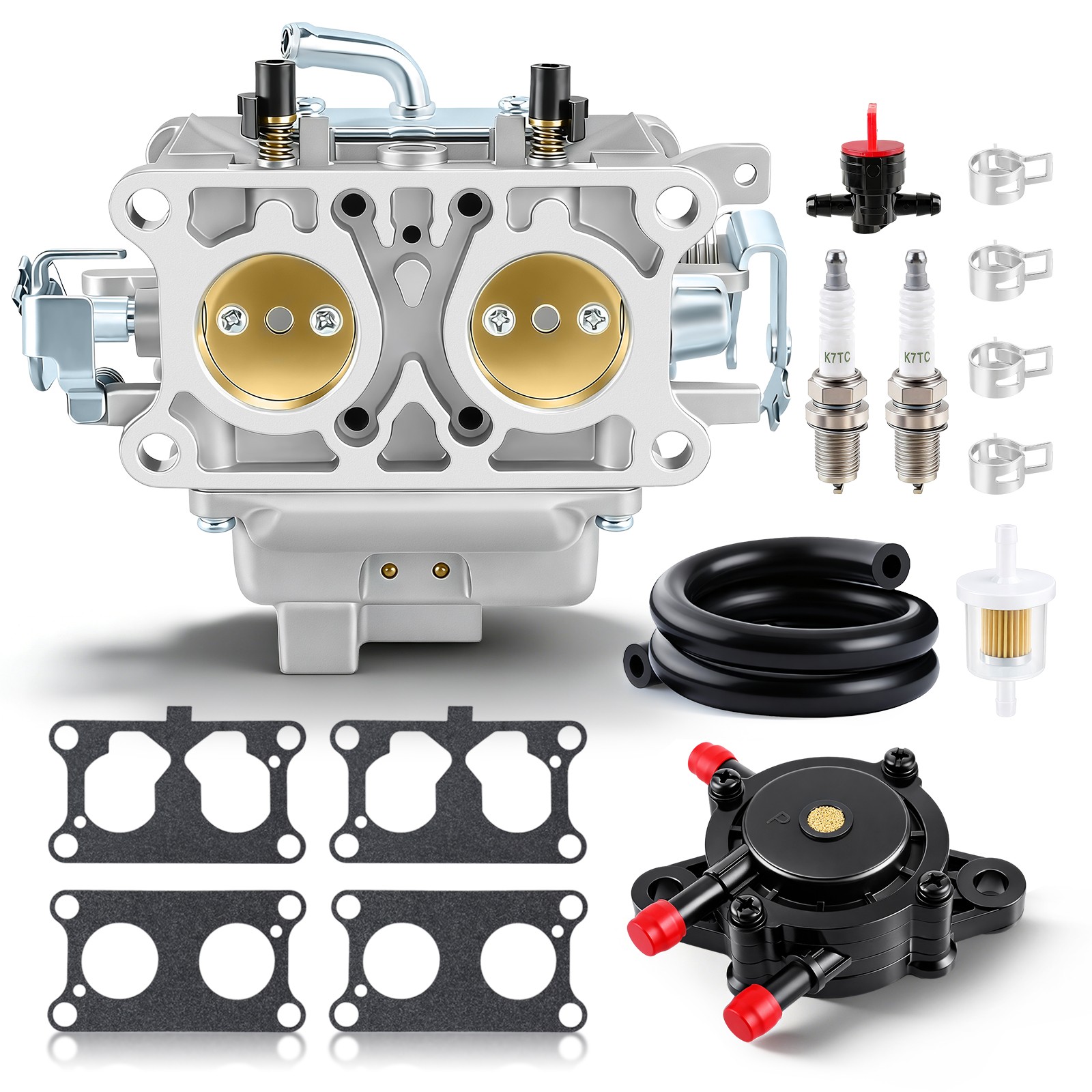 15003-2972 15003-2974 15004-2063 Carburetor Kit For Kawasaki FD731V Engine