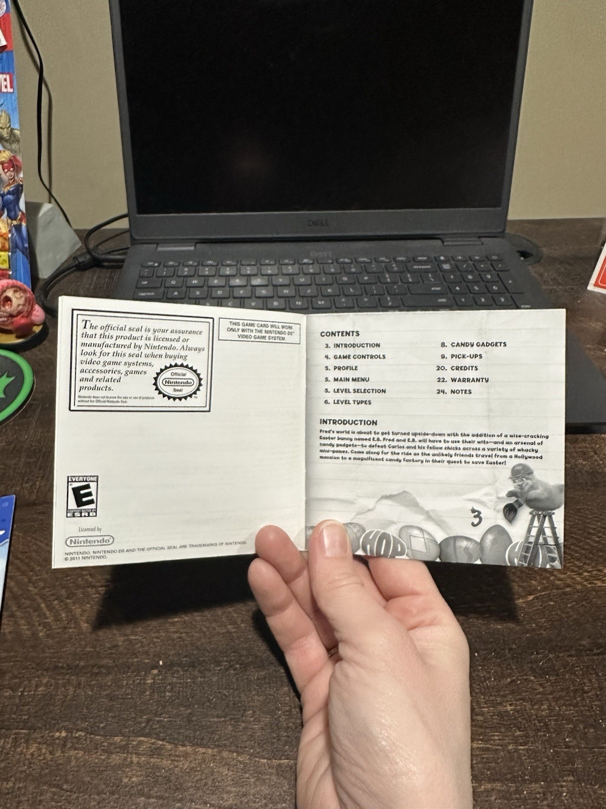 Nintendo DS Manual Only HOP