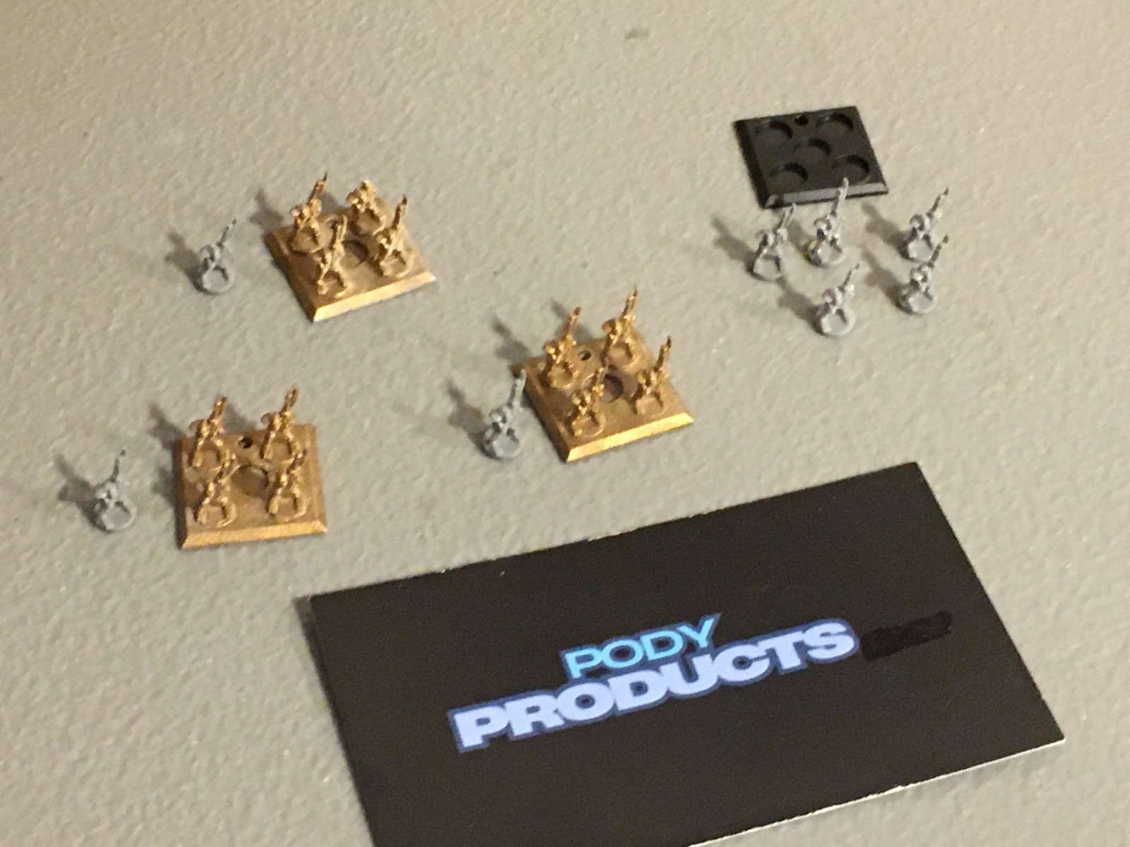 A39649 WARHAMMER EPIC 40K CHAOS SPACE MARINES ANDROIDS 4 STANDS GW GAMES WORKSHO