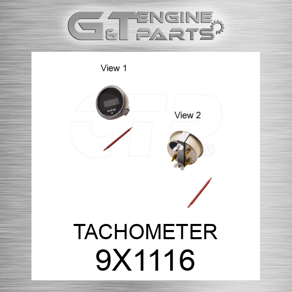 9X1116 TACHOMETER (8t9872) fits CATERPILLAR (NEW AFTERMARKET)
