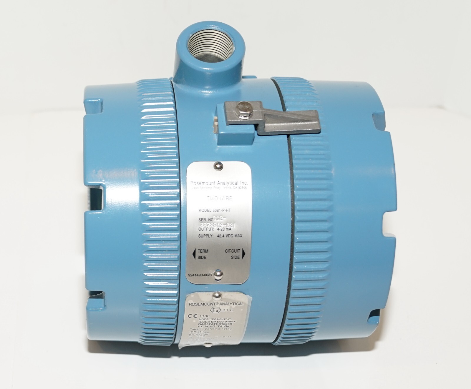 ROSEMOUNT 5081-P-HT-73 EXPLOSION-PROOF TRANSMITTER ATEX INT SAFE NEEDS SCREEN