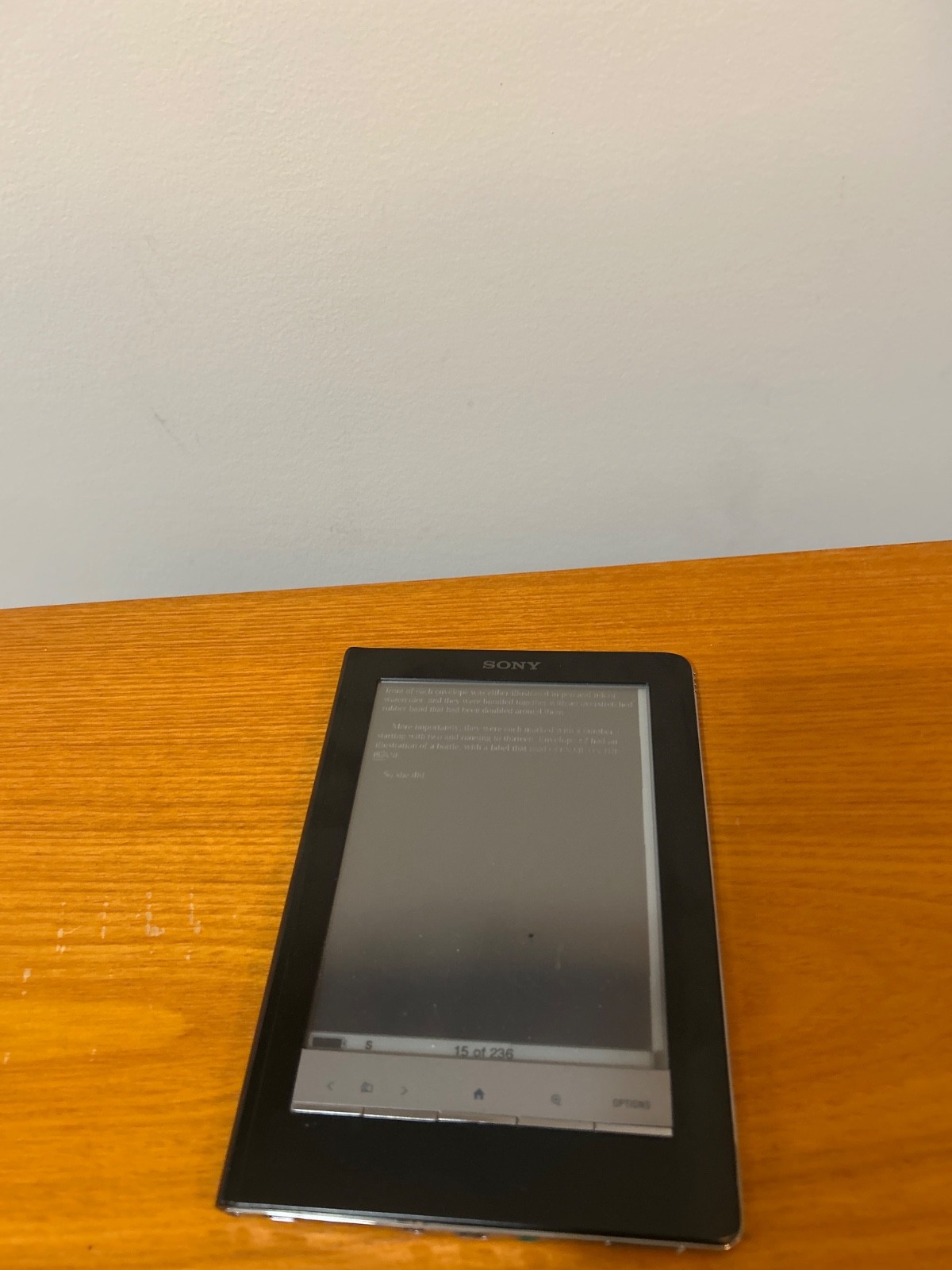 Sony reader no charger