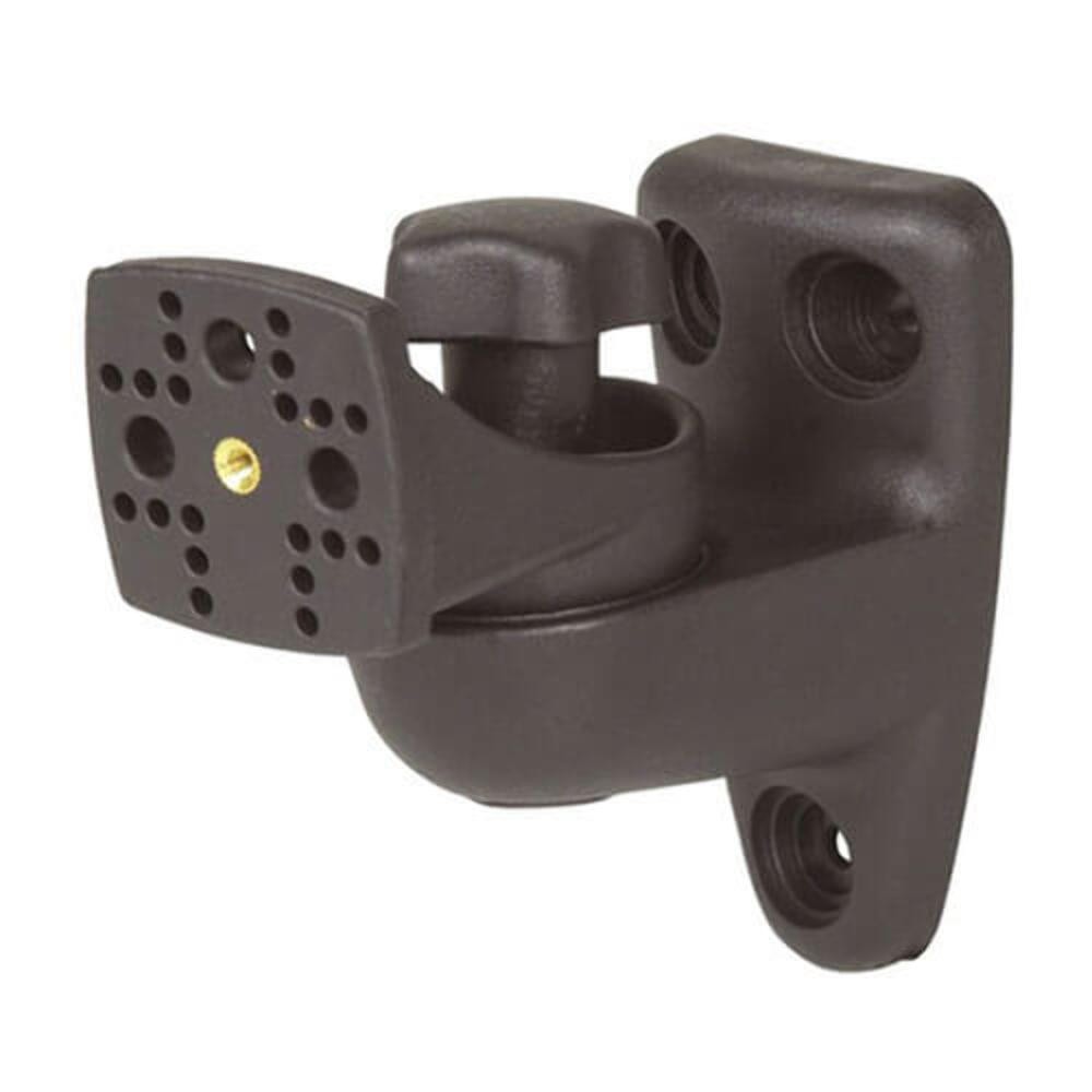 Durable Fully Adjustable Bracket Speaker 5kg Wall Mount Swivel Black Colour