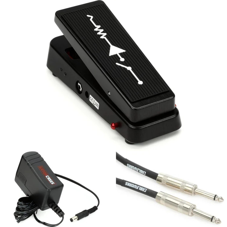 Dunlop MC404 CAE Wah Pedal with Power Supply and Cable