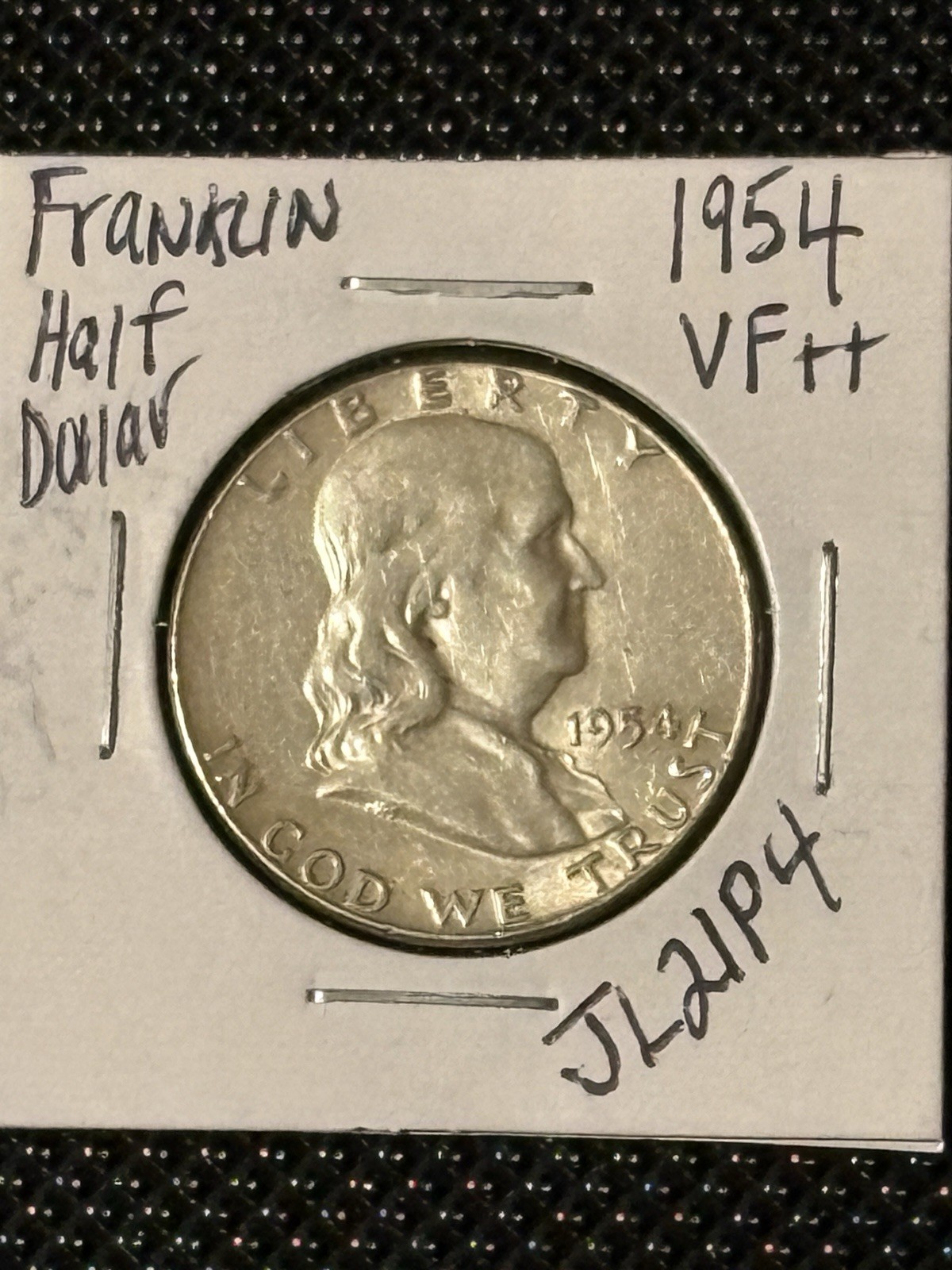 1954 Franklin Half Dollar  VF++