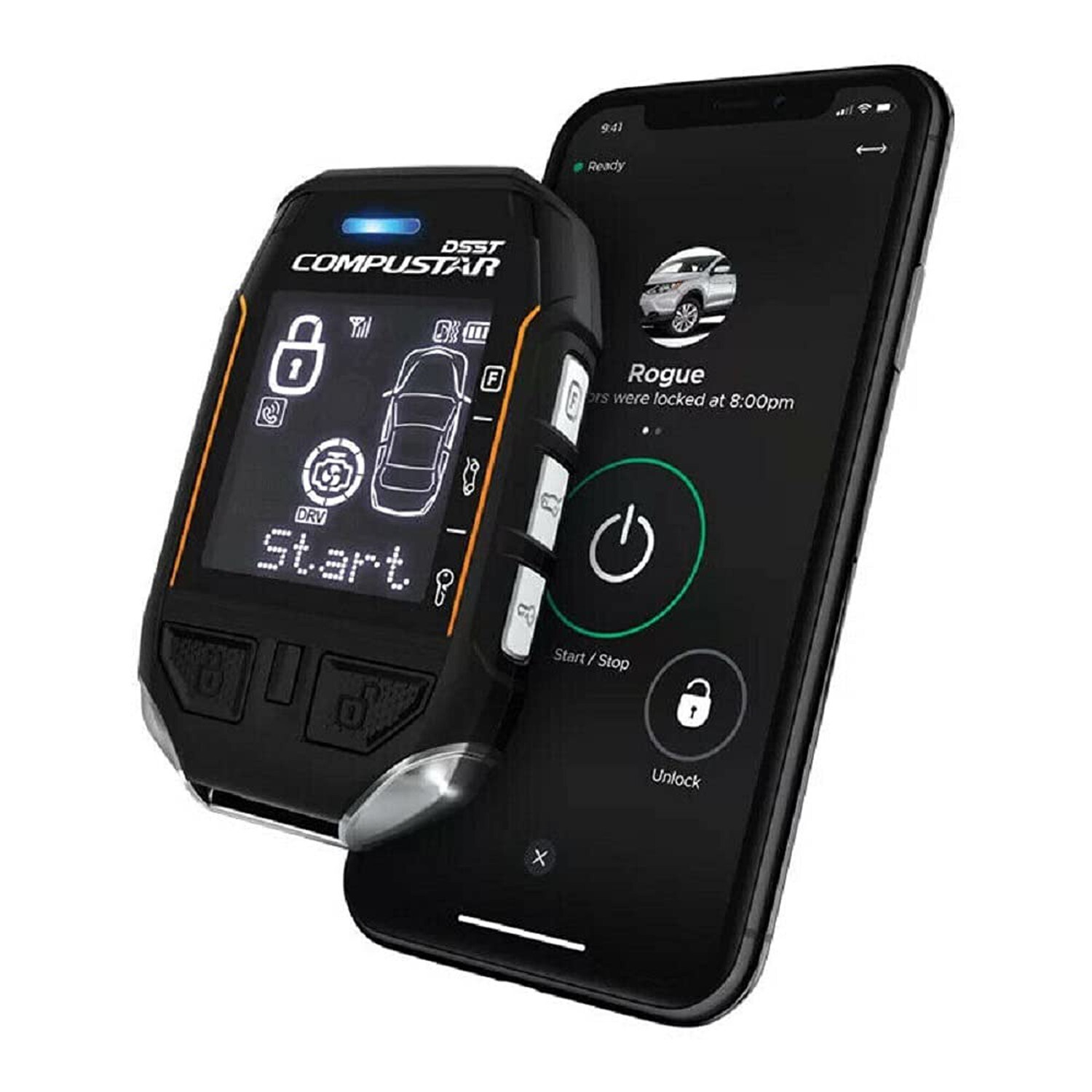 Compustar CSX9900-AS 2-Way CSX Remote Start+Security W/LTE New!