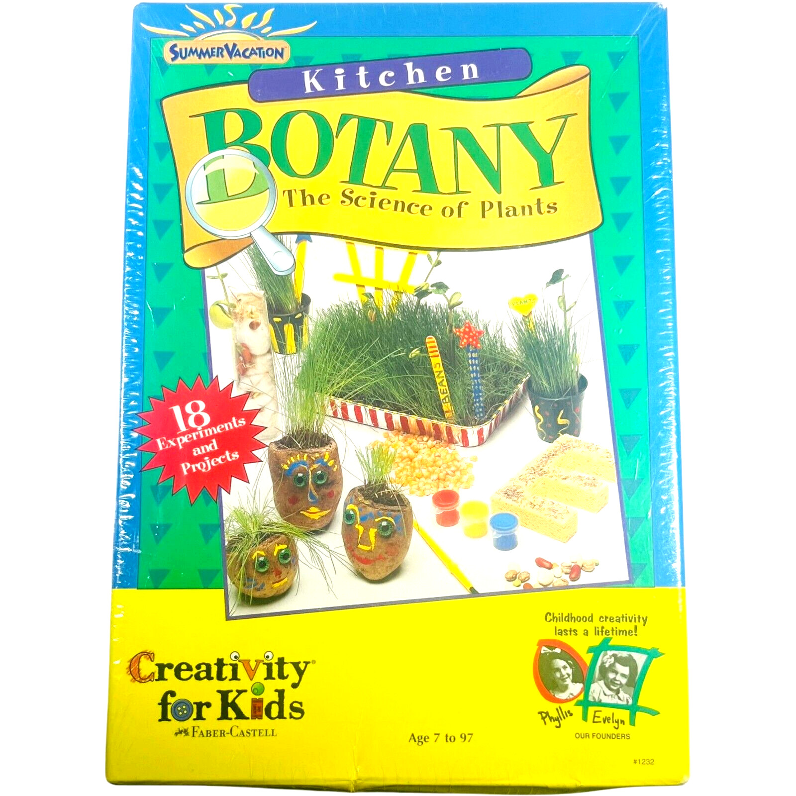 Kitchen Botany Science of Plants Kit Creativity for Kids - NEW & Sealed