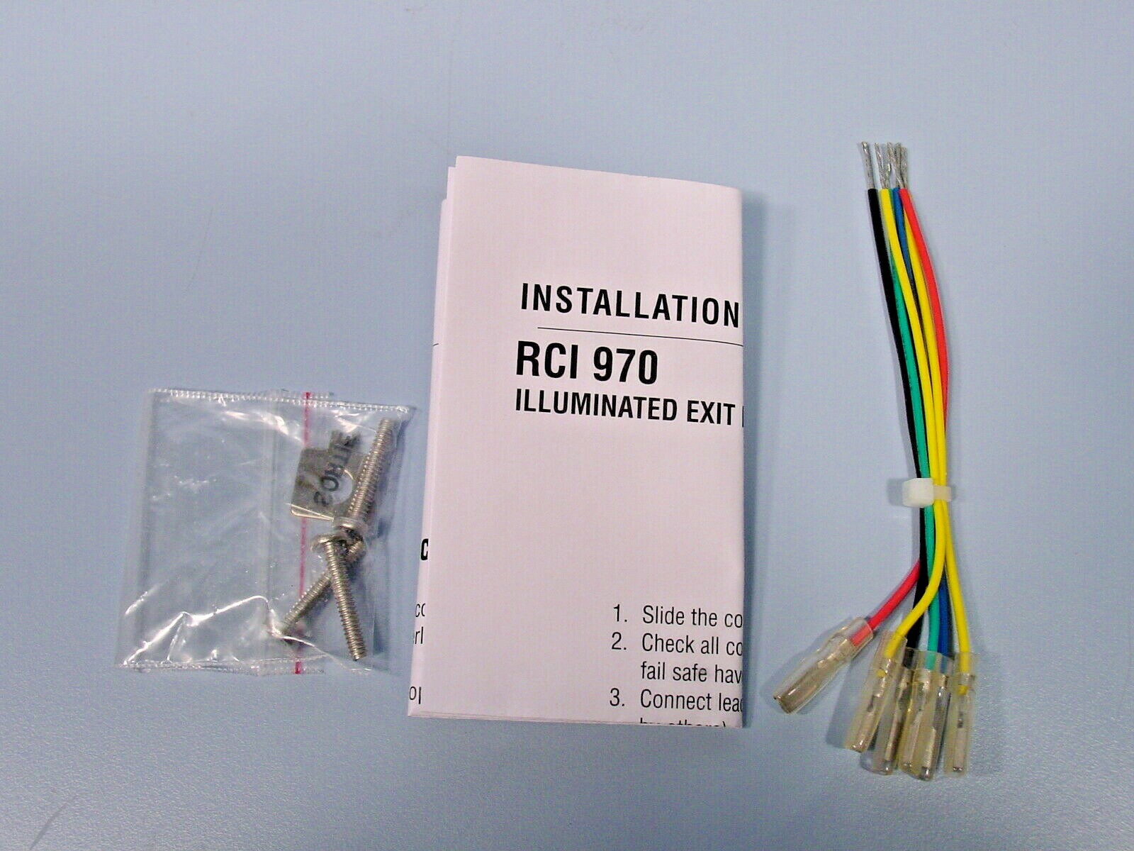*RCI 970-MO-24x40 Tamper-Resistant Illuminated Exit Button