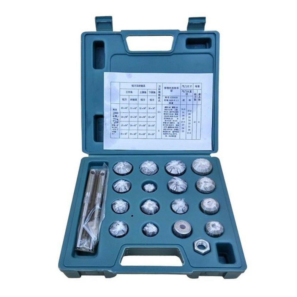 Valve Seat Reamer Motorcycle Vale Repair Displacement Cutter Tool Set for Honda