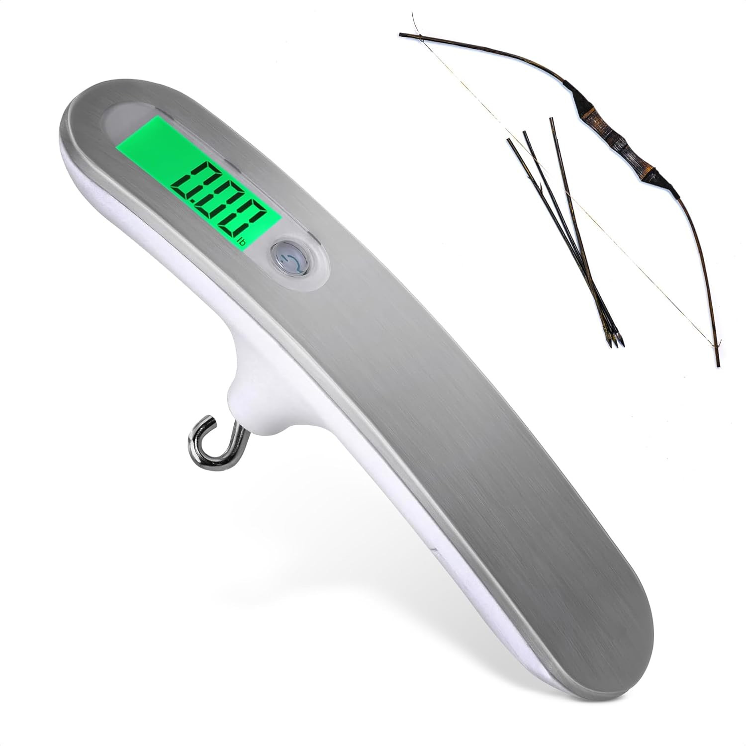 Digital Bow Scale Draw Weight 110LBS/50KG Recurve/Compound Bow Draw Weight Scale