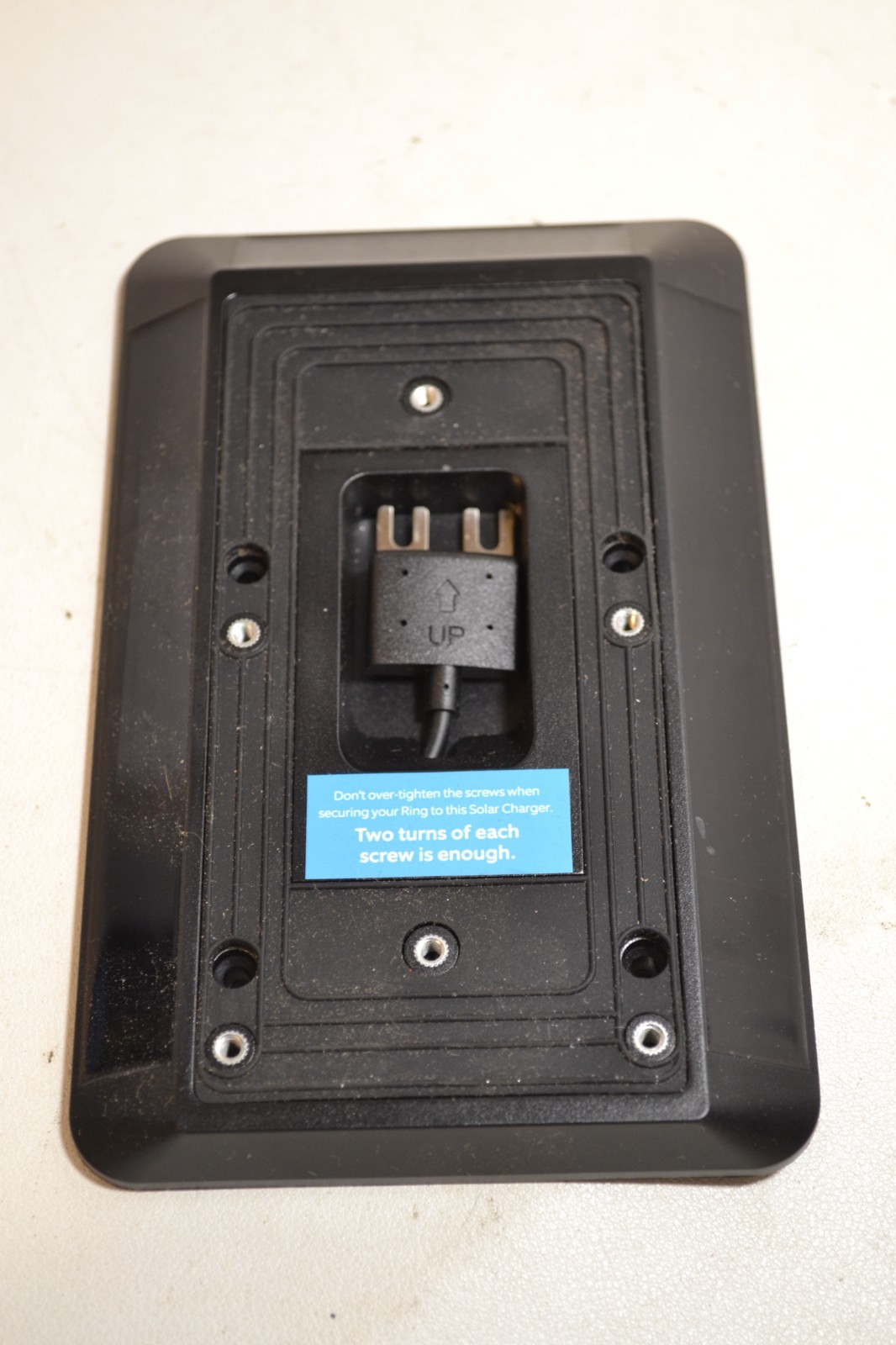 GENUINE RING Solar Charge for Ring Video Doorbell Model: SF83E9 2nd Generation