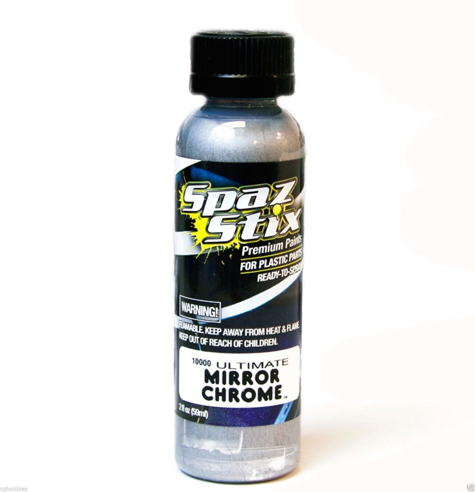 Spaz Stix Ultimate Mirror Chrome Airbrush Paint Lexan # SZX10000