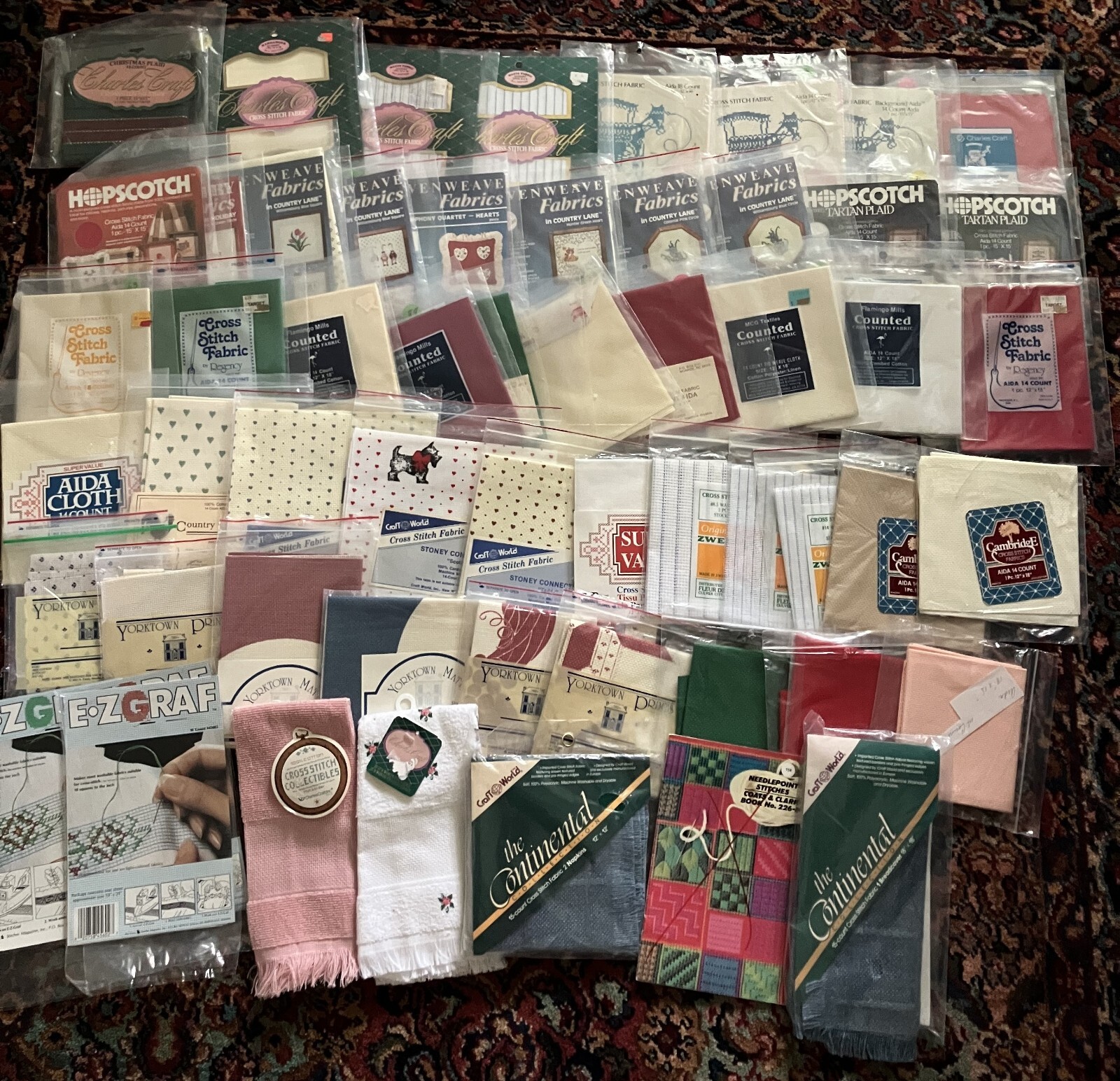 You Pick! Aida CrossStitch Fabric CharlesCraft, Zweigart, Regency More FREE SHIP