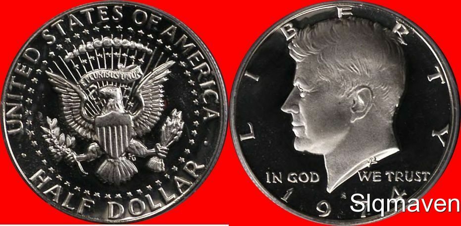 1974 S Kennedy Half Dollar Cameo Gem Proof
