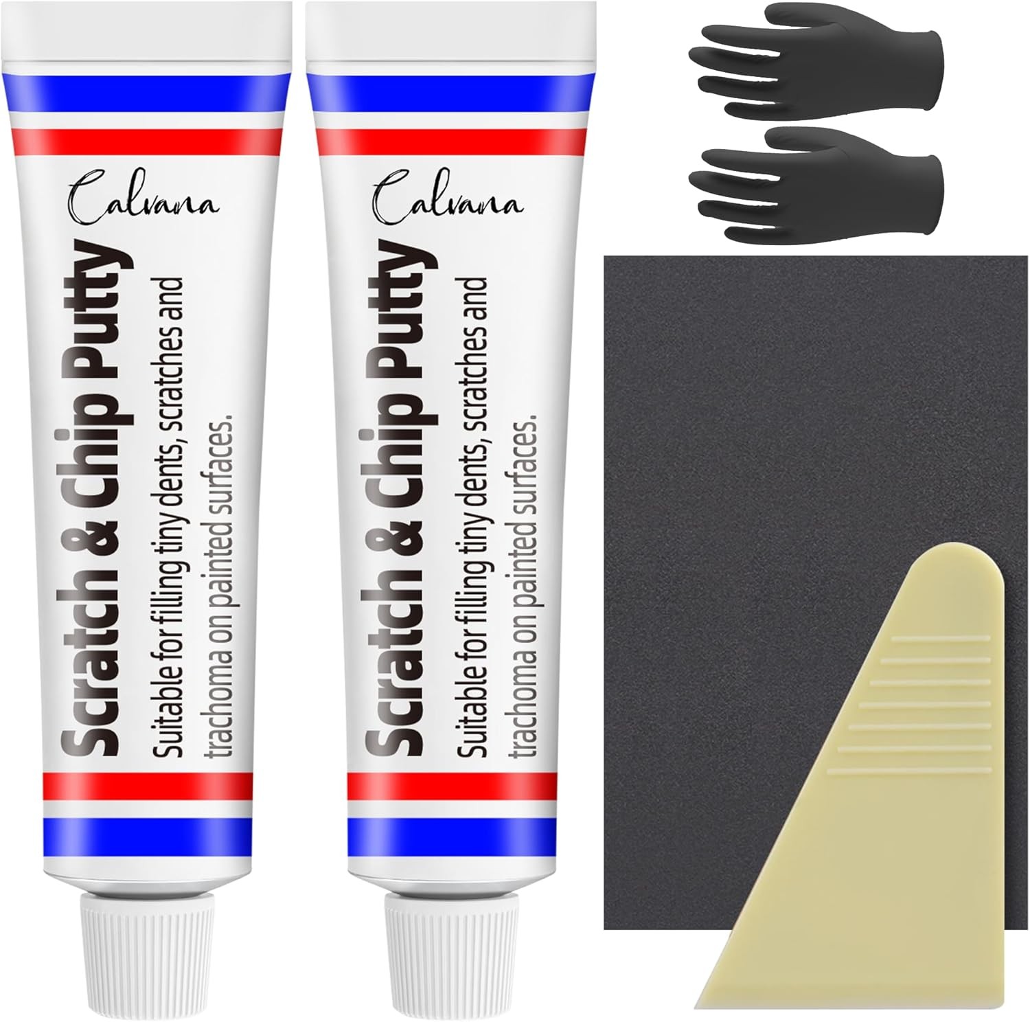 (2 Pack) 20g Car Body Filler Repair Kit, Automotive Putty Scratch Filler, Quick-