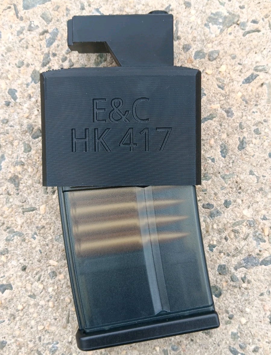 Airsoft E&C HK417 /M110A1 AEG Odin Speedloader Adapter - 7 Colors Available!