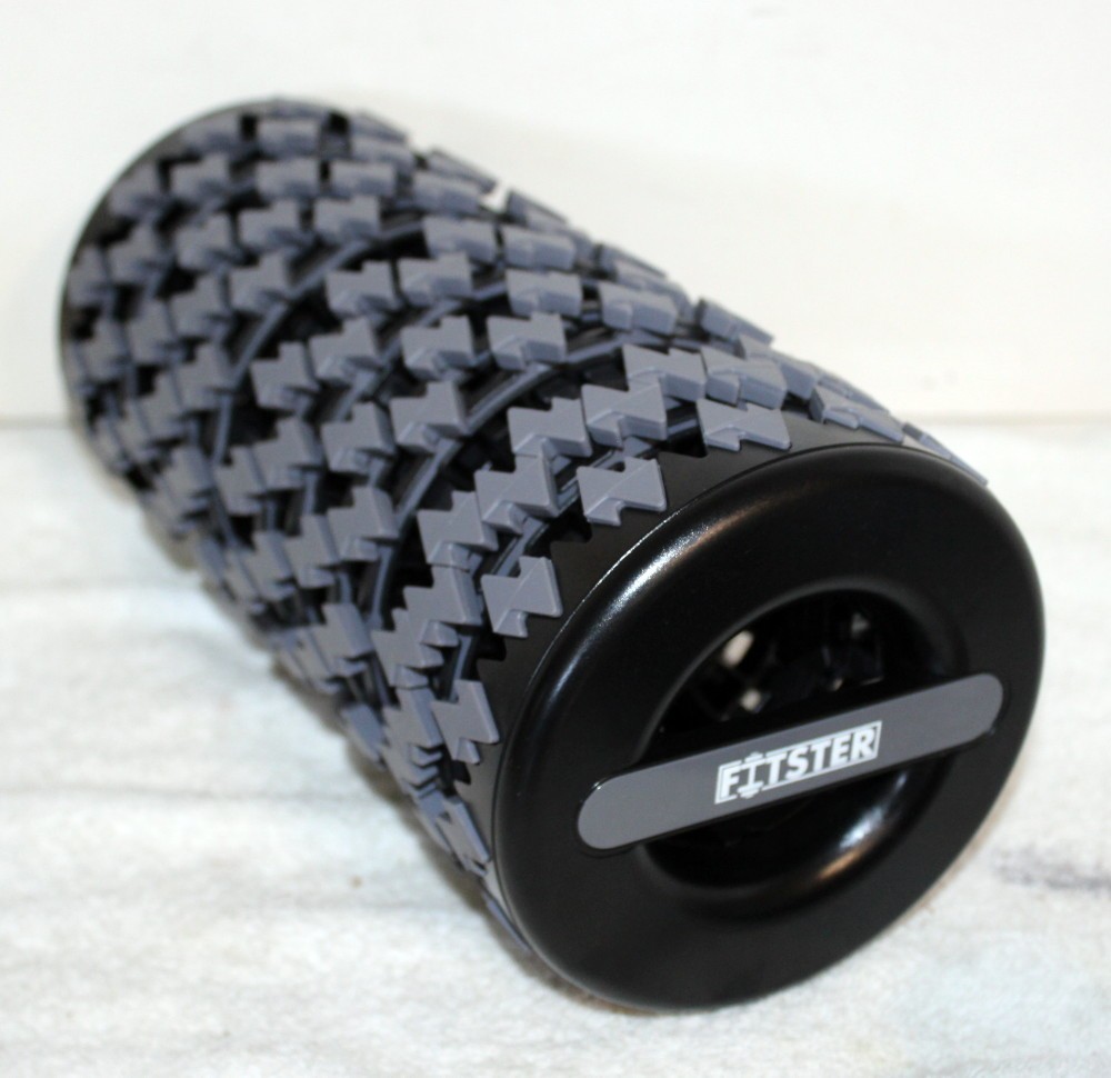 Fitster Collapsible Expandable 13" Exercise Massage Wheel Roller ~ New No Box