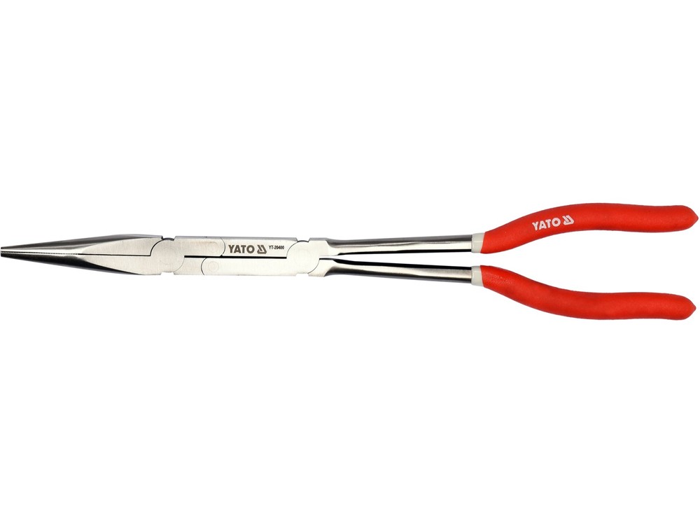 Yato Telephone Pliers Flat Round Nose Pliers Jointed Straight 340mm YT-20400
